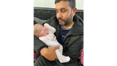 Dua Maryam was born healthy, but her mother was never able to hold her 